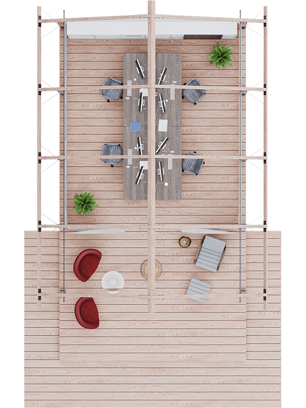 Office Floor Plan Layout For Dwell Maison Luxury Glamping Tents